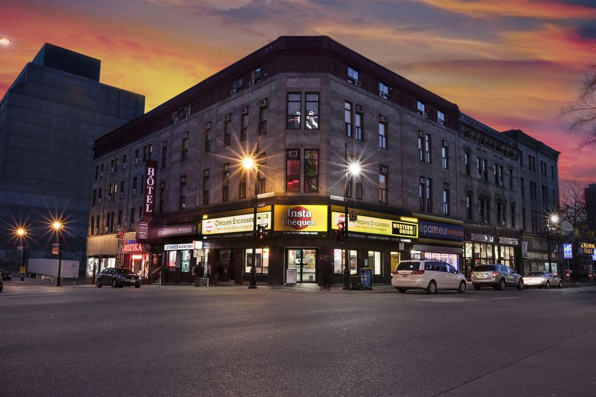 Hotel Abri Du Voyageur Montréal Eksteriør billede